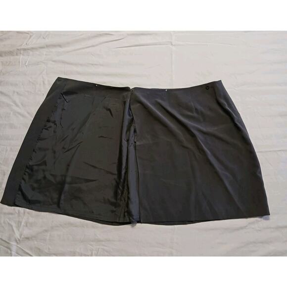 Charter Club Women's Size 14 Greenish Brown Midi Wrap Skirt 100% Silk NWT $65 - Picture 7 of 9